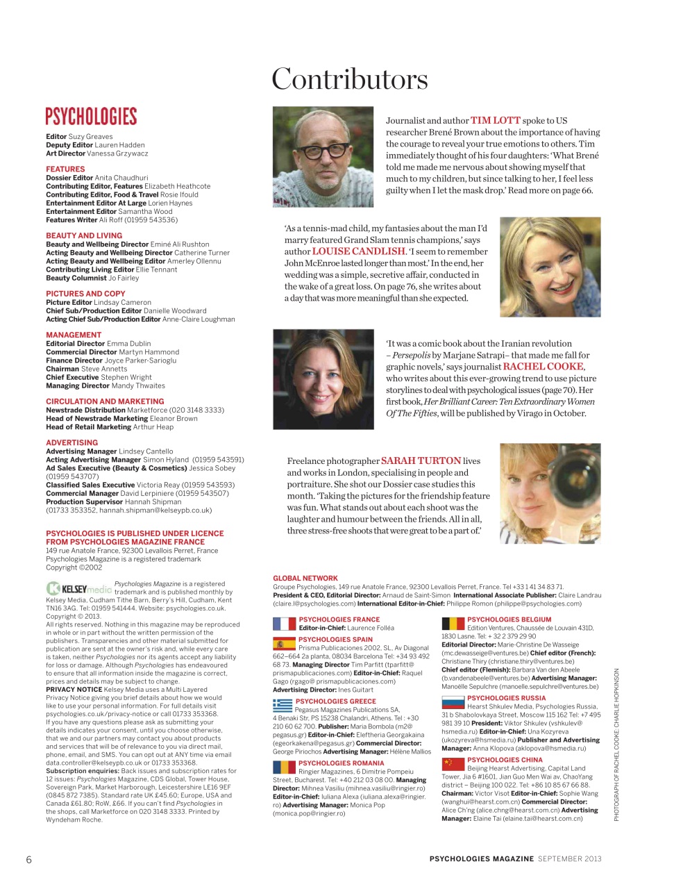 Psychologies Preview Pages