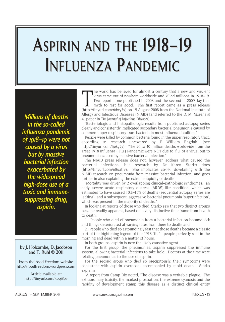 Nexus Magazine Preview Pages