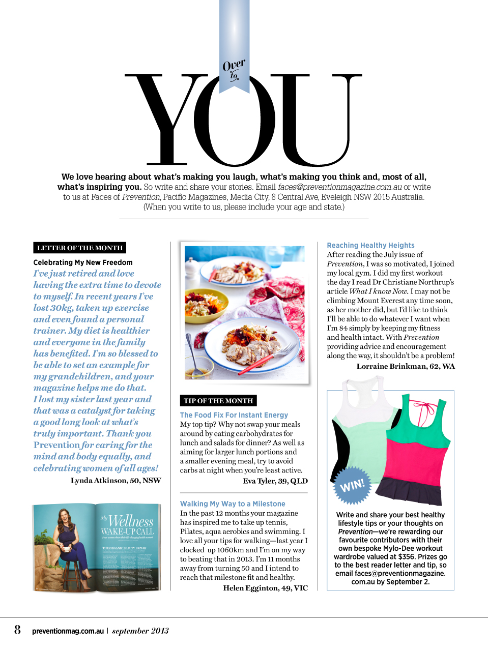 Prevention Preview Pages