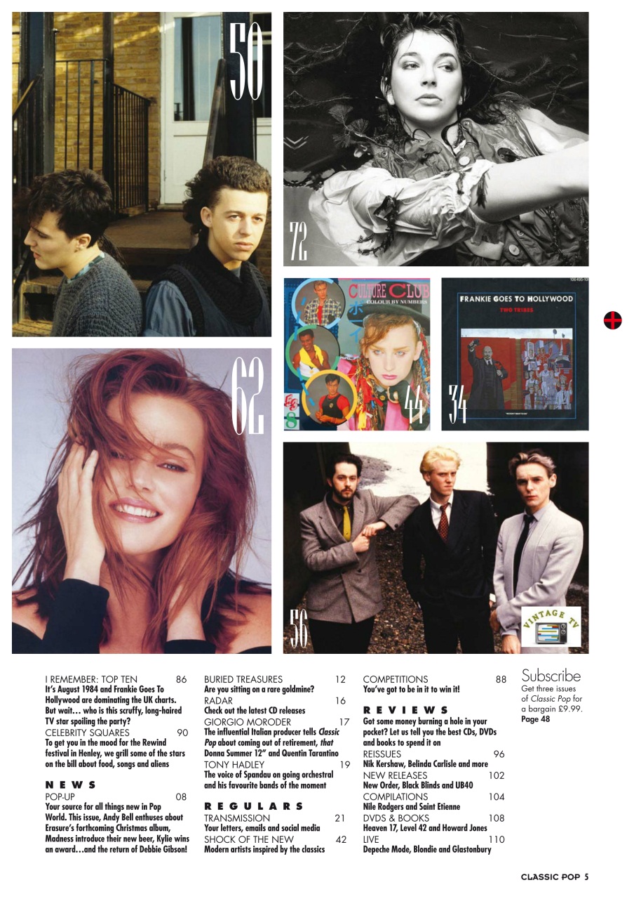 Classic Pop Preview Pages