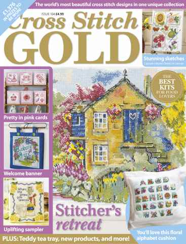 Cross Stitch Gold issue August 2013