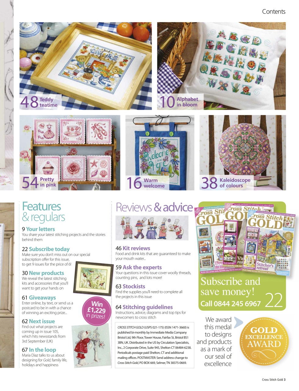 Cross Stitch Gold Preview Pages