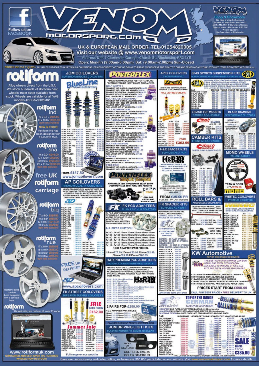 Performance VW Preview Pages