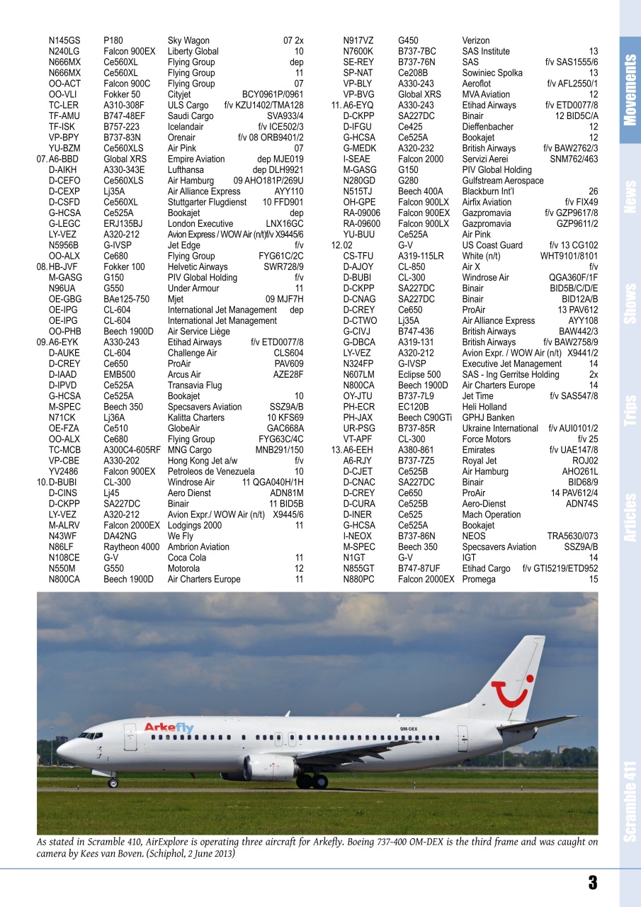 Scramble Magazine Preview Pages