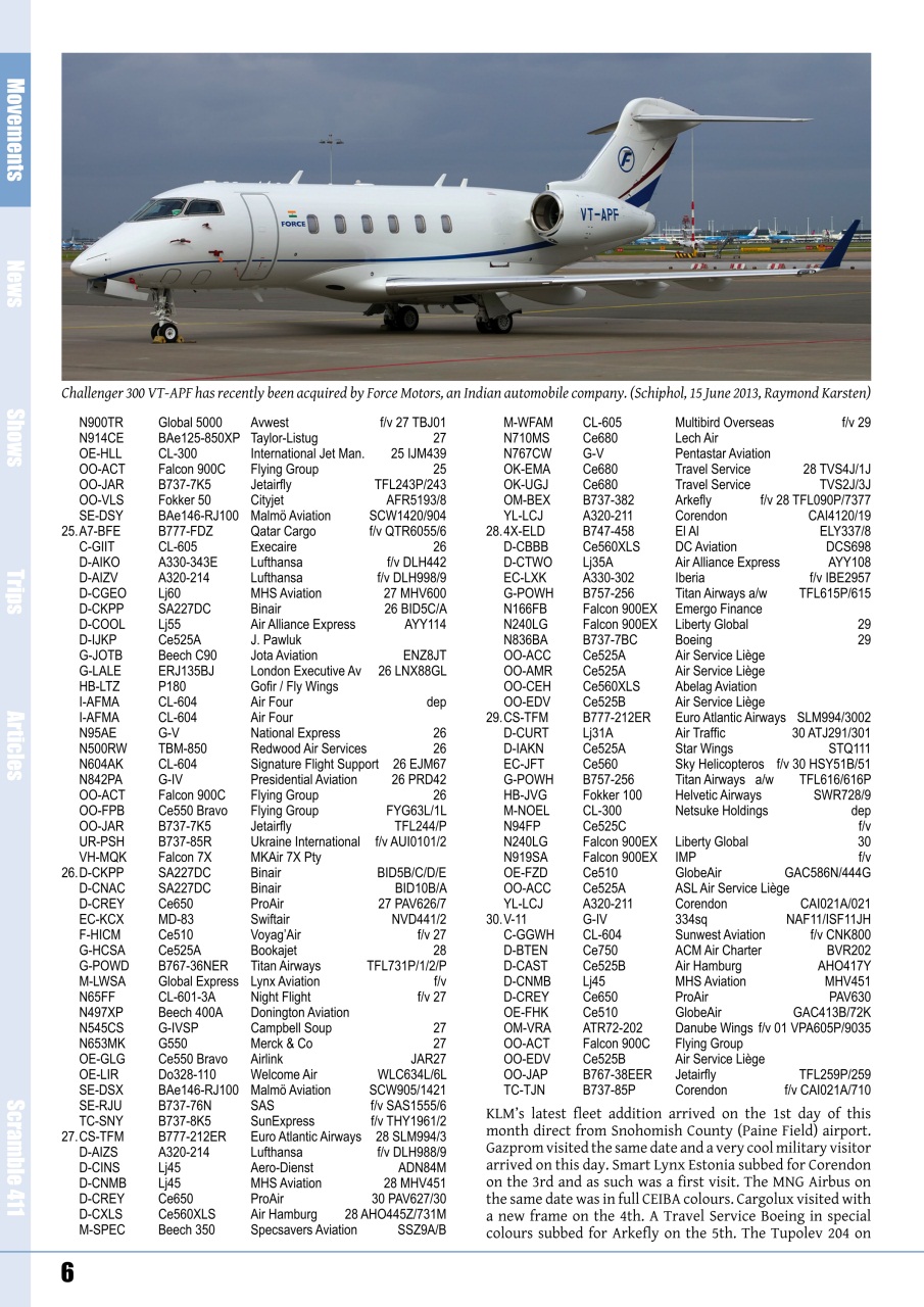 Scramble Magazine Preview Pages