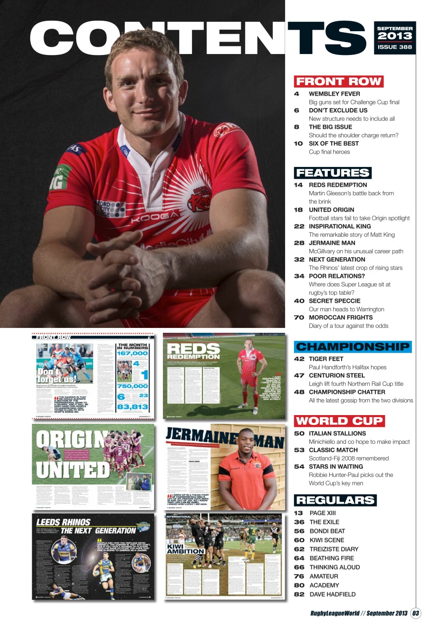 Rugby League World Preview Pages