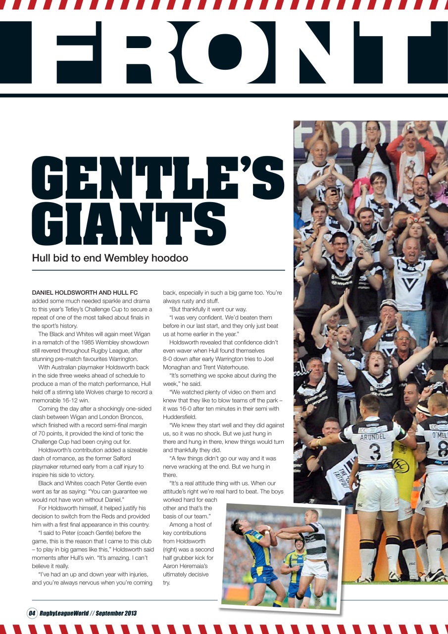 Rugby League World Preview Pages