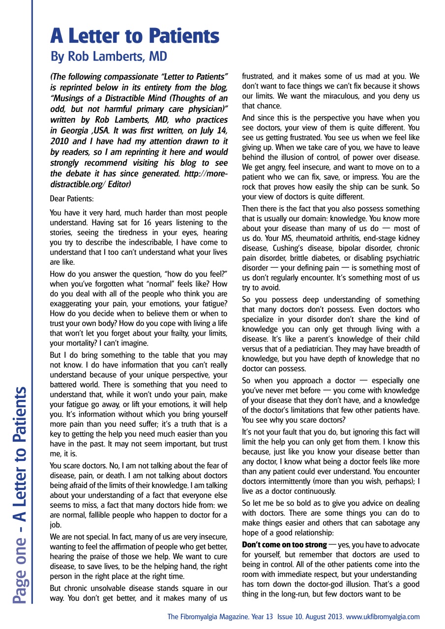 Fibromyalgia Magazine Preview Pages