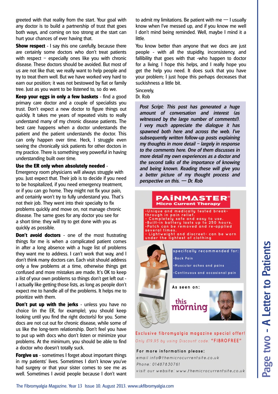 Fibromyalgia Magazine Preview Pages