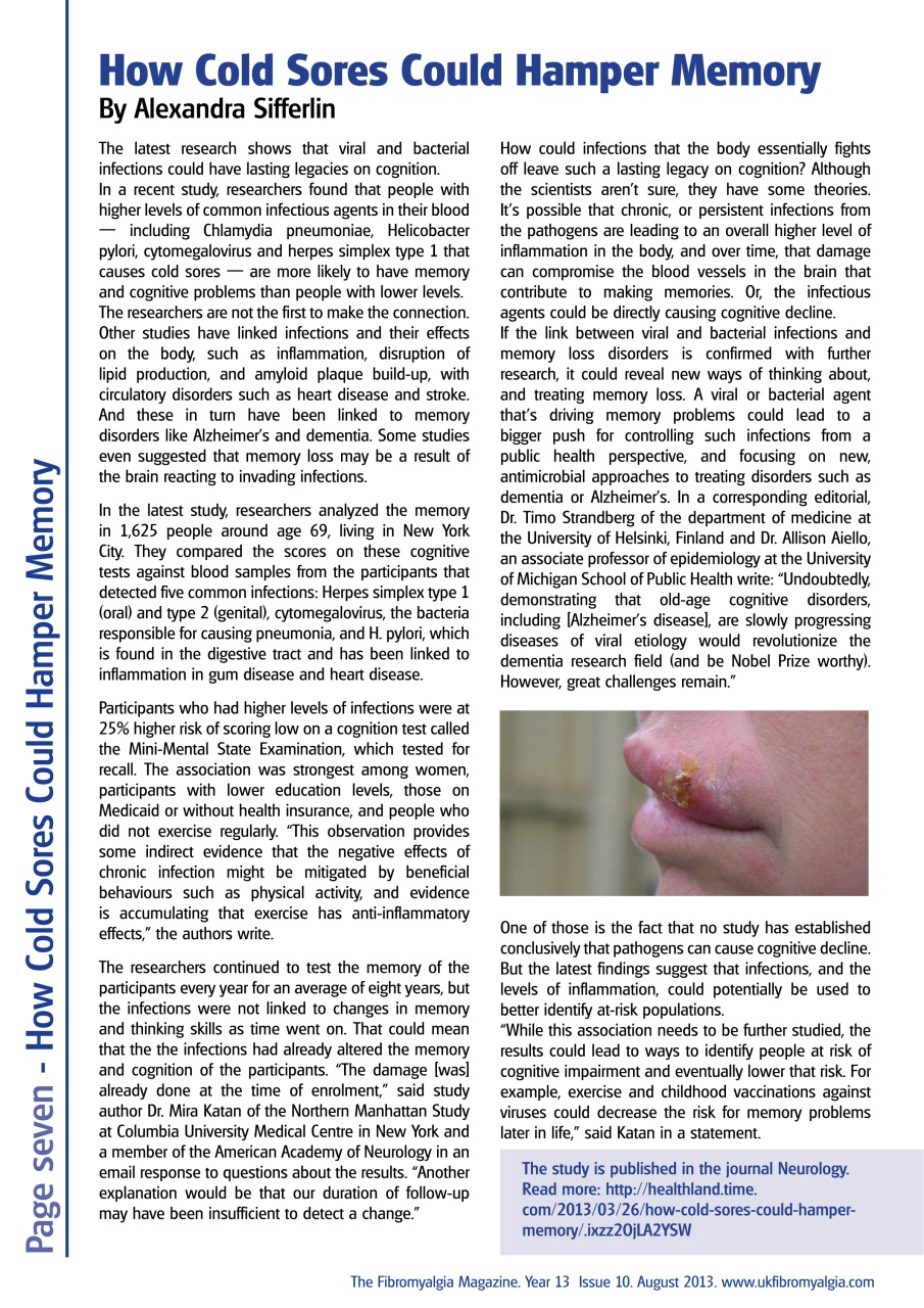 Fibromyalgia Magazine Preview Pages