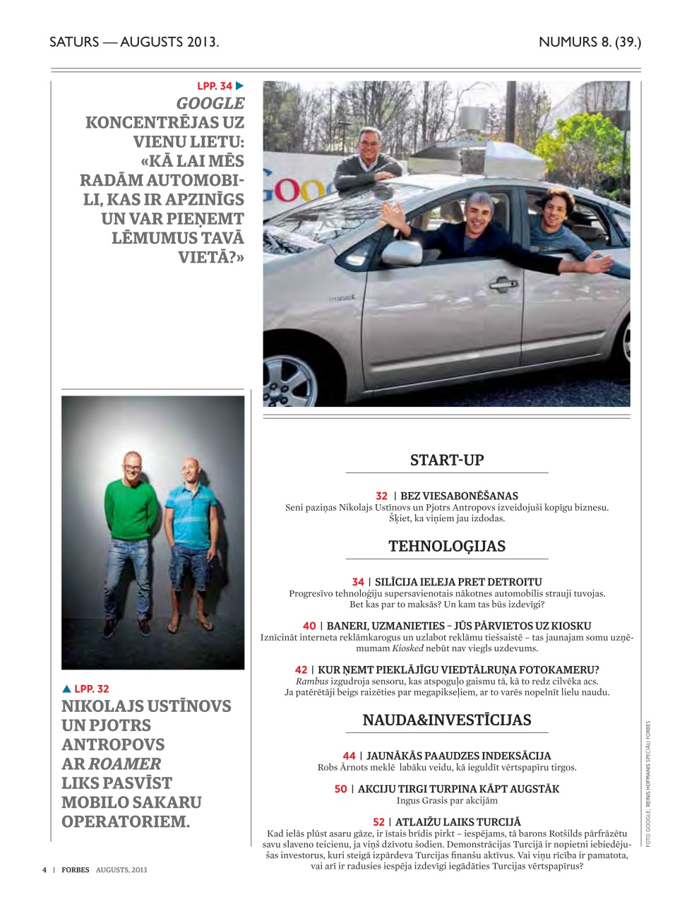 Forbes Latvia Preview Pages