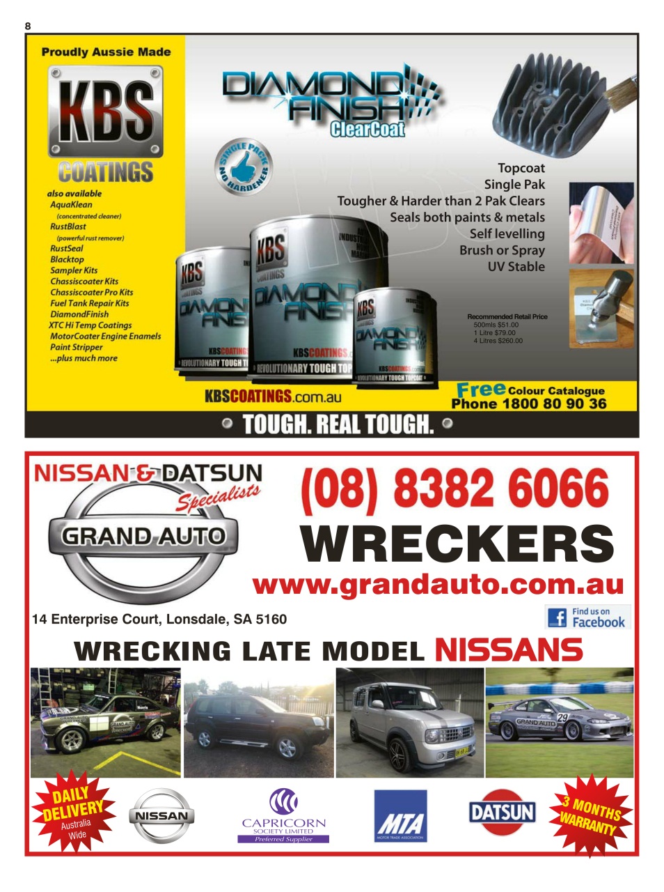 JUST PARTS Preview Pages