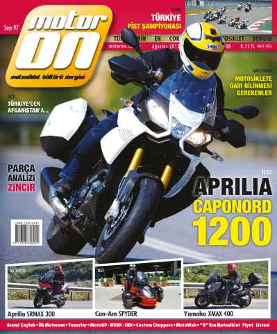 Motoron issue Ağustos 2013