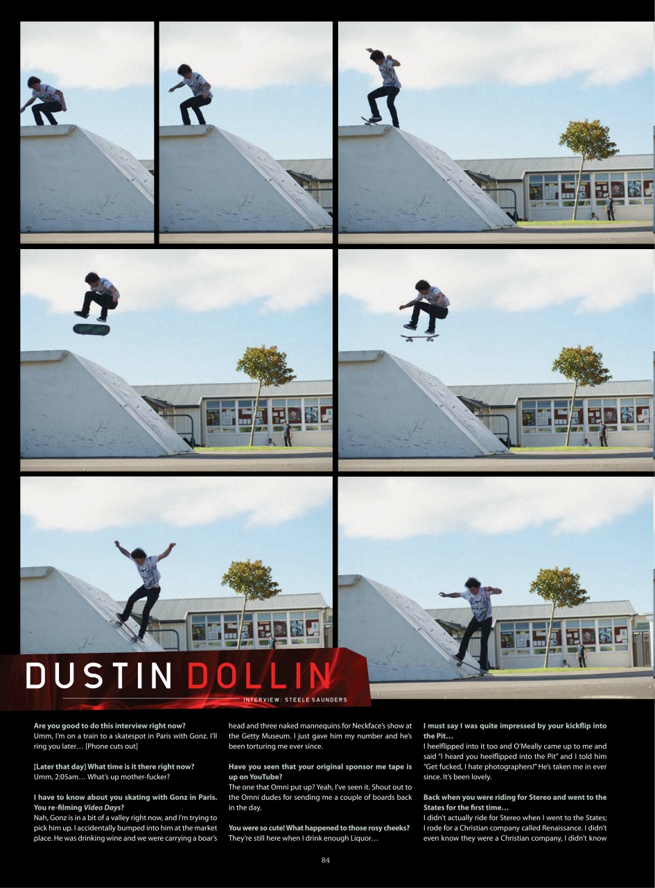 Skateboarder's Journal Australia Preview Pages