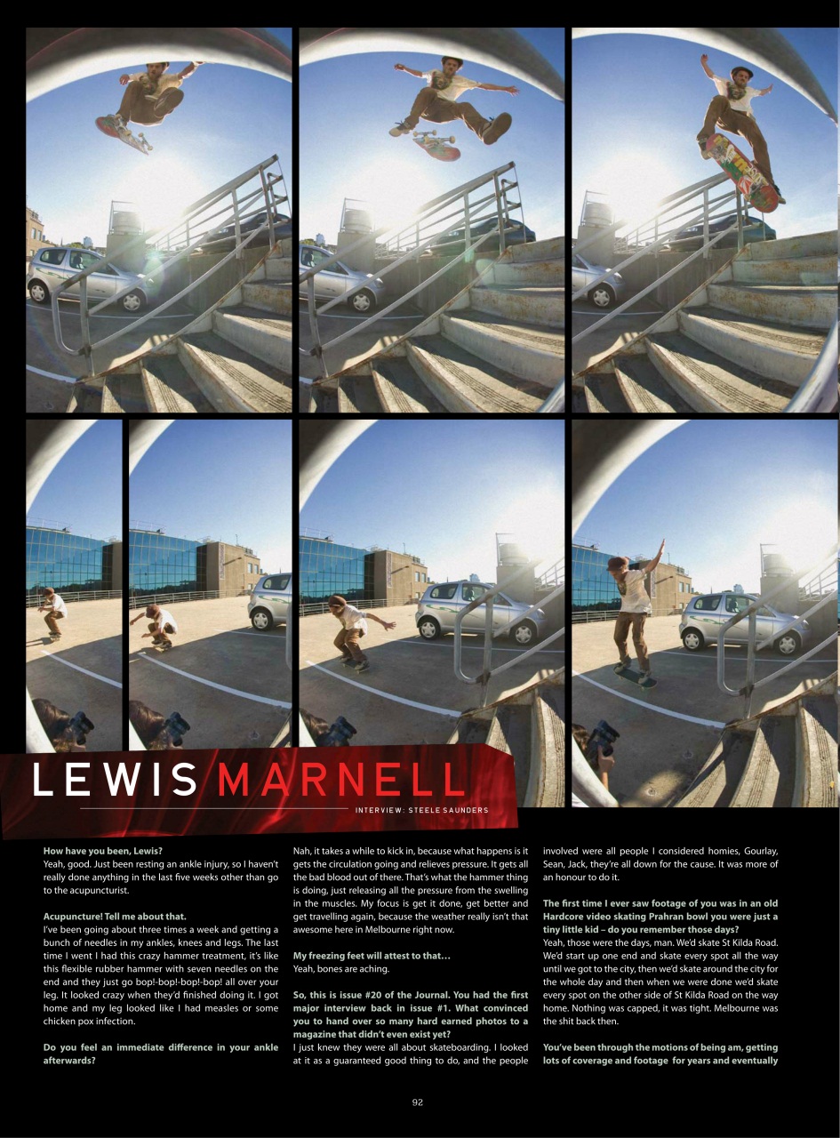 Skateboarder's Journal Australia Preview Pages
