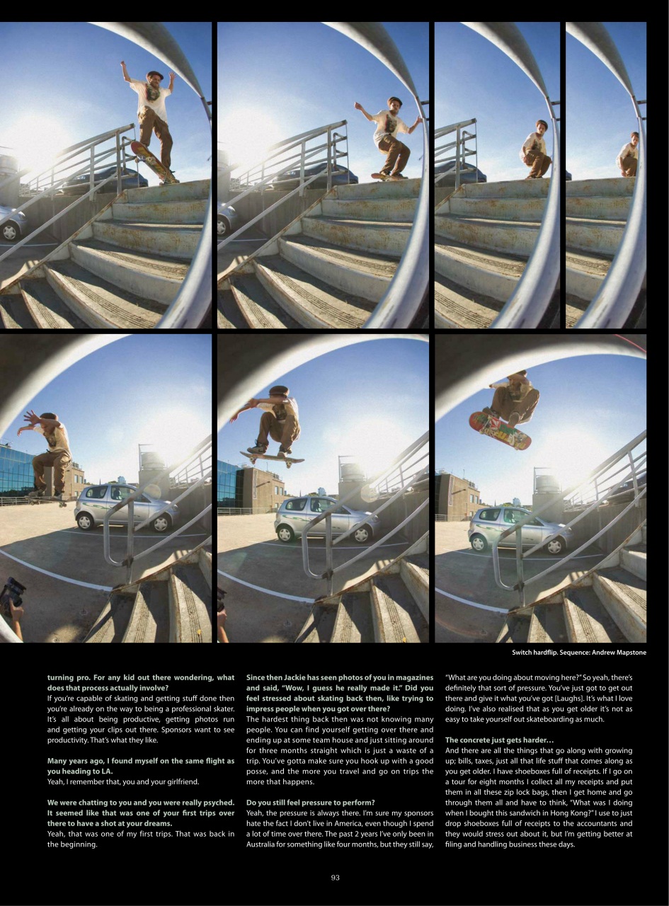 Skateboarder's Journal Australia Preview Pages