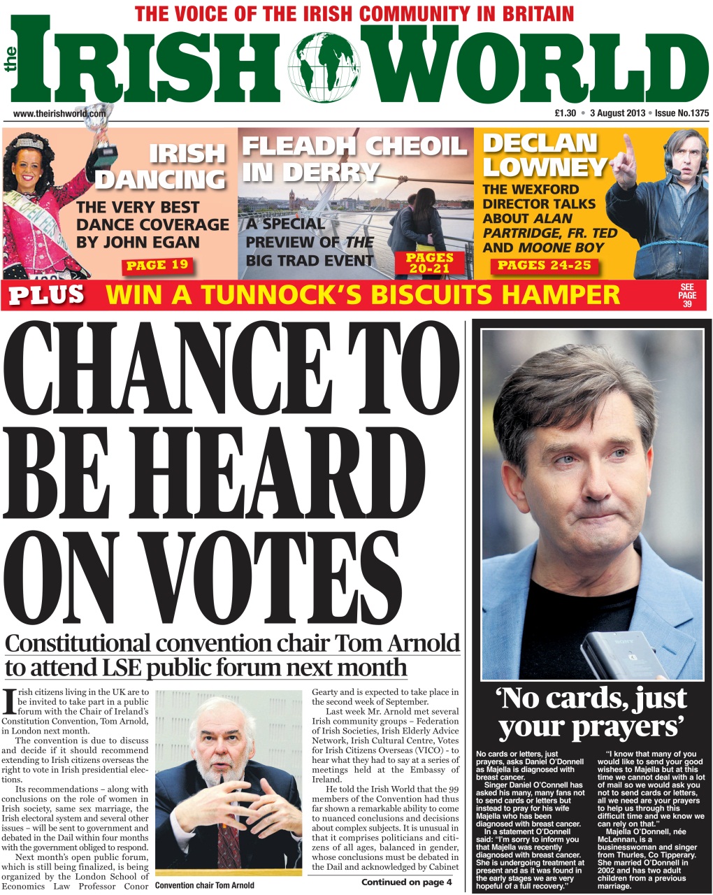 Irish World Preview Pages