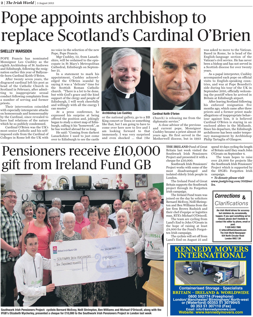 Irish World Preview Pages