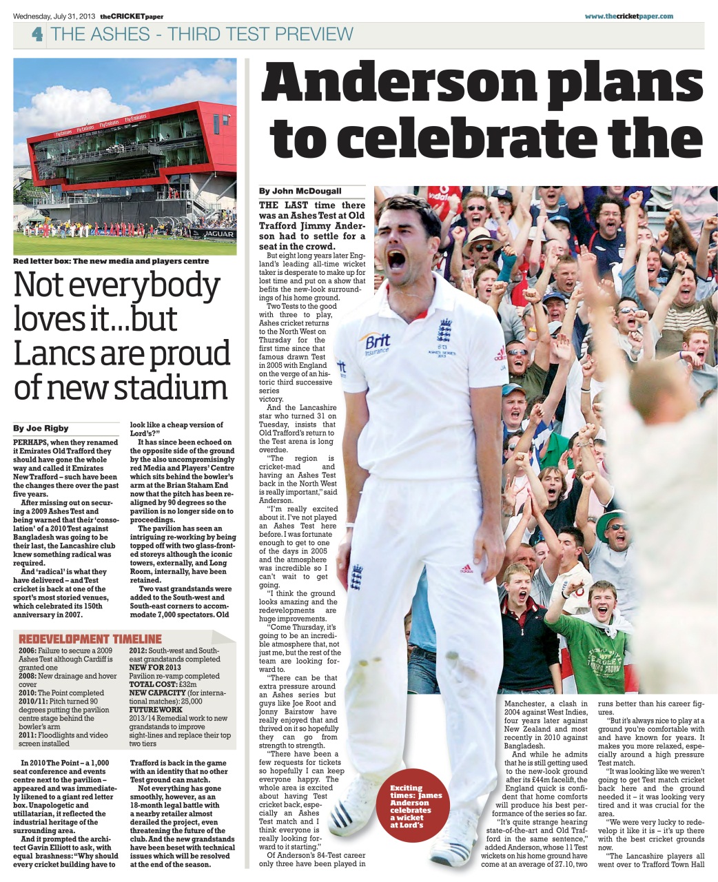 The Cricket Paper Preview Pages
