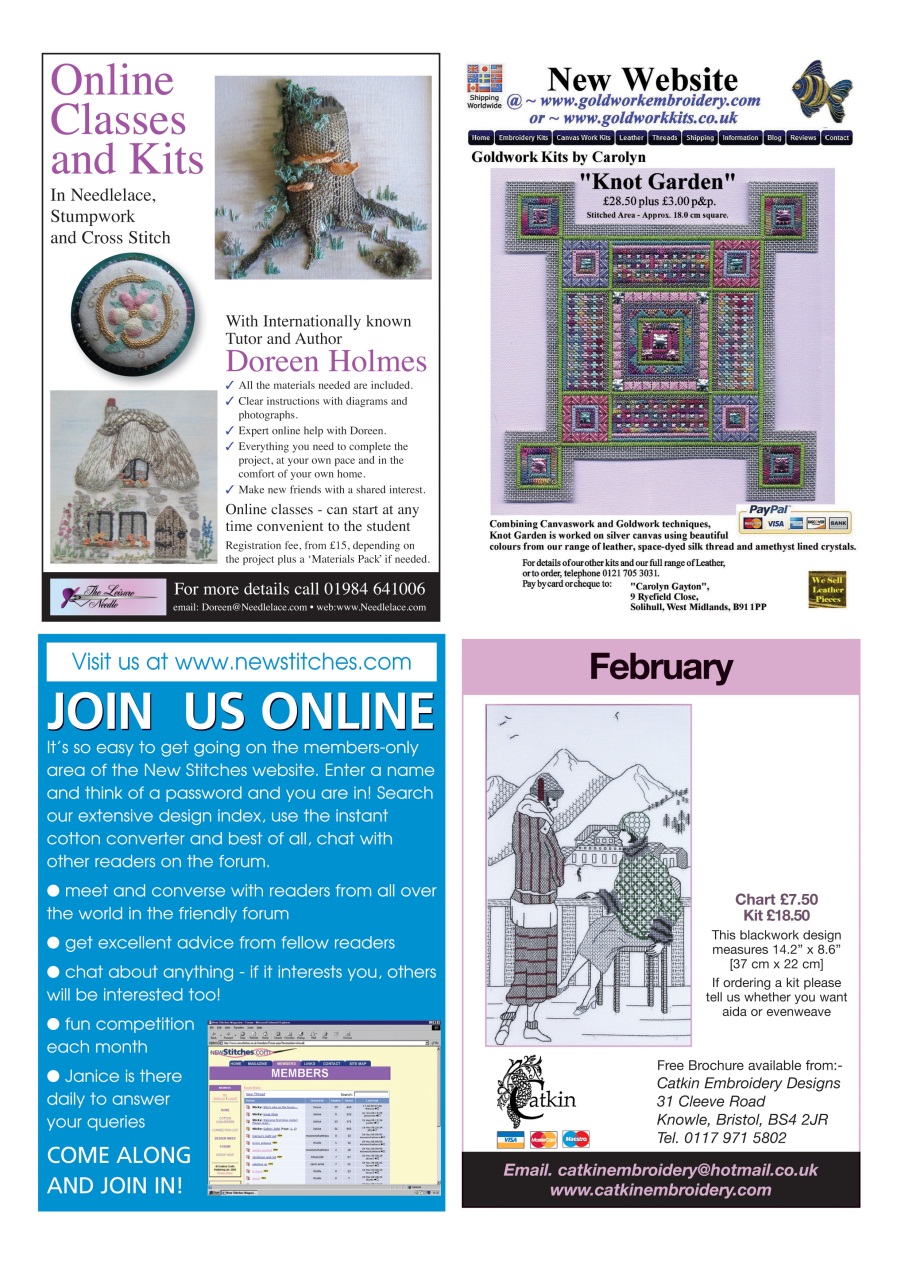 New Stitches Preview Pages