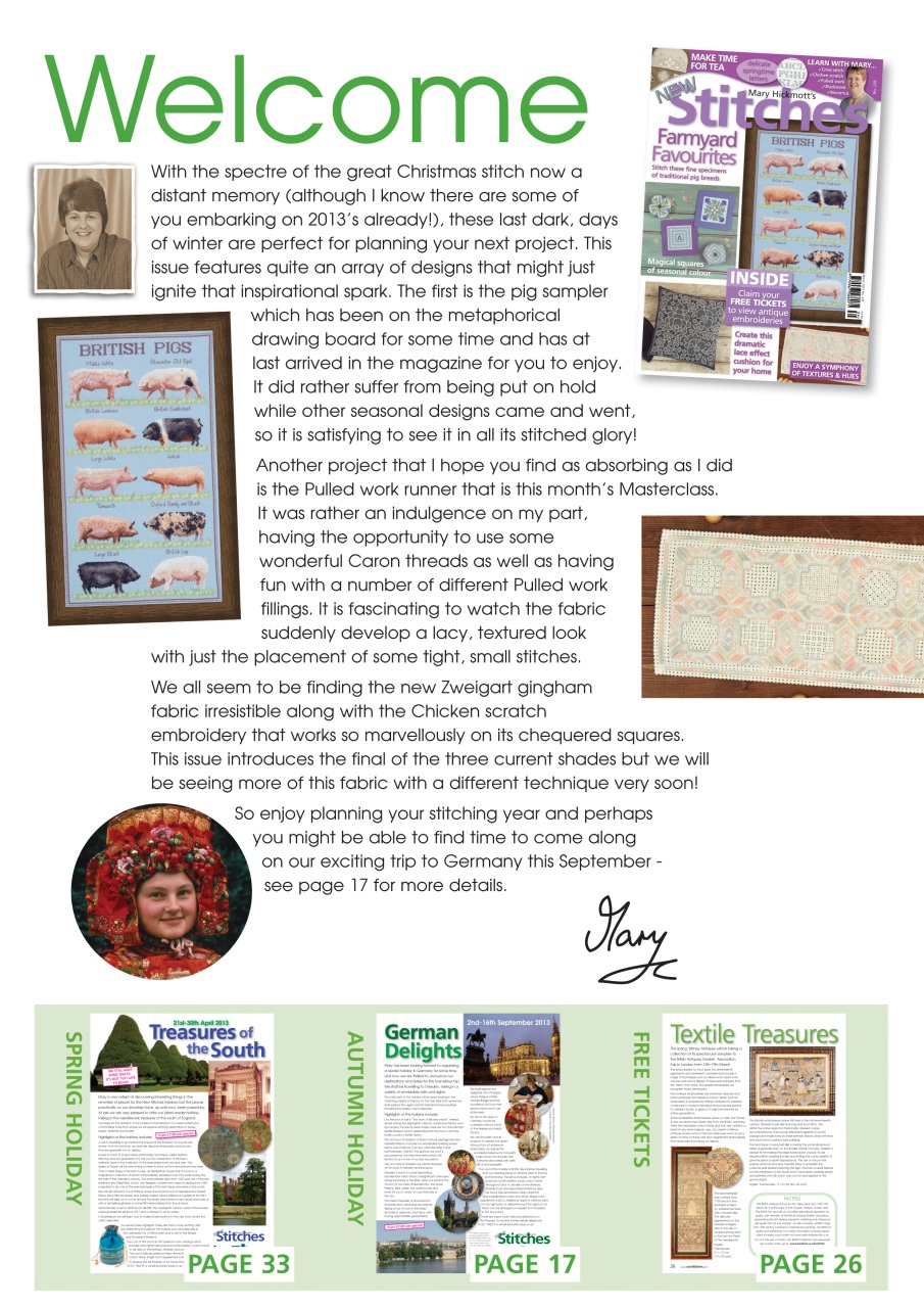 New Stitches Preview Pages