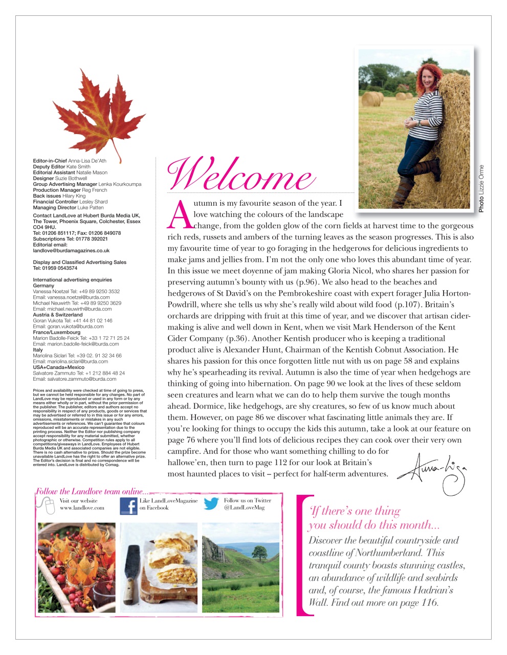 LandLove Magazine Preview Pages