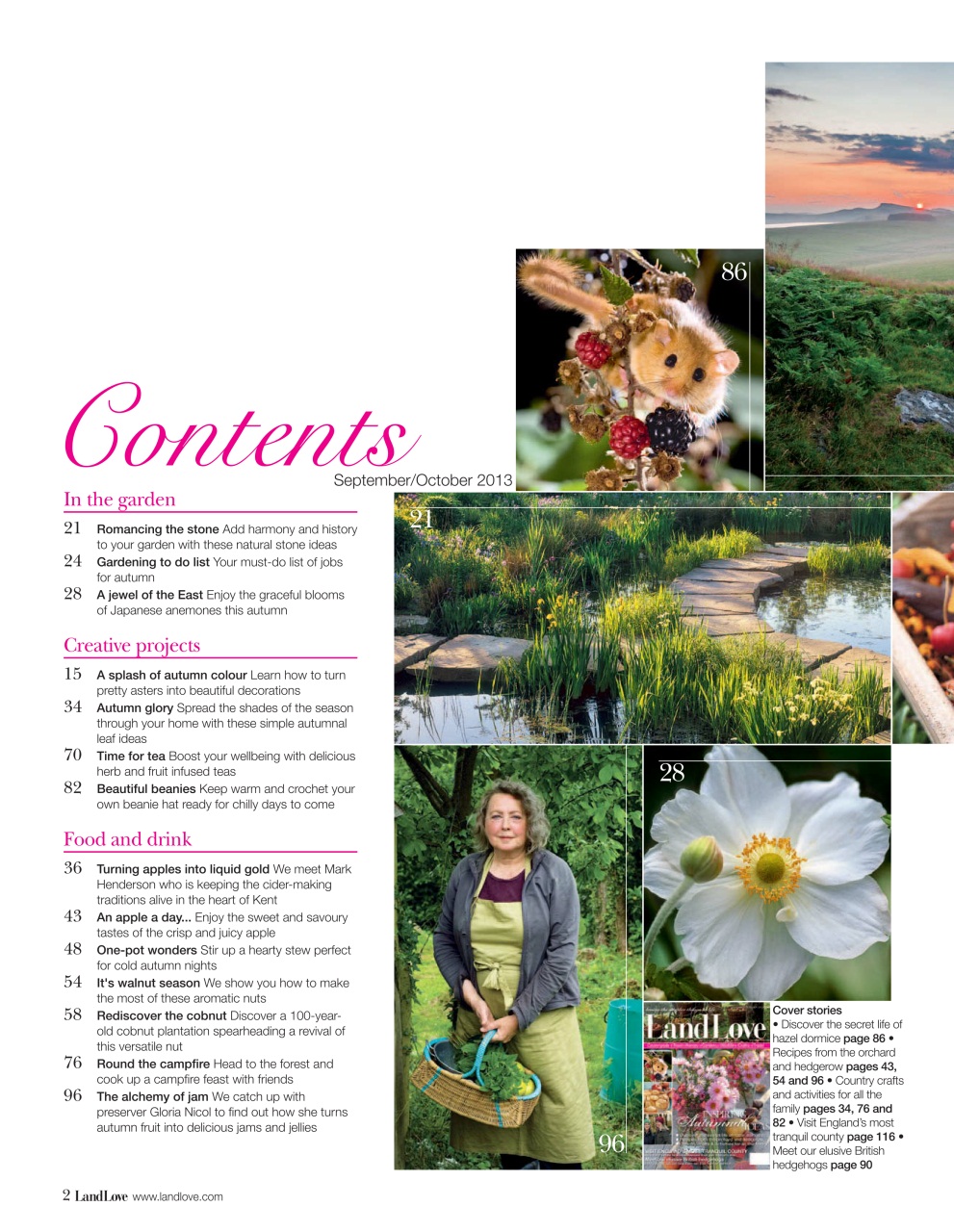 LandLove Magazine Preview Pages