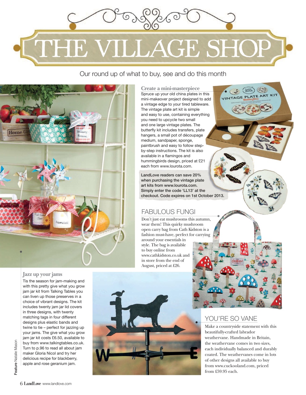 LandLove Magazine Preview Pages