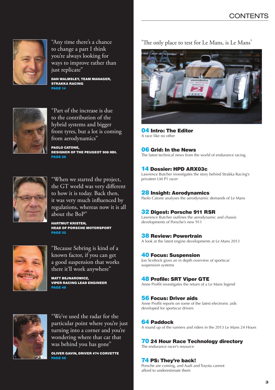 24 HOUR Race Technology Preview Pages