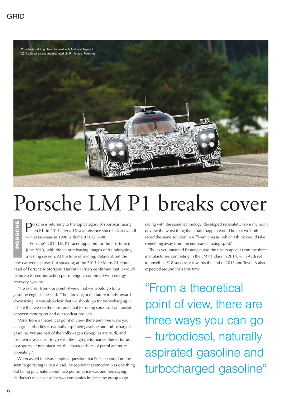 24 HOUR Race Technology Preview Pages