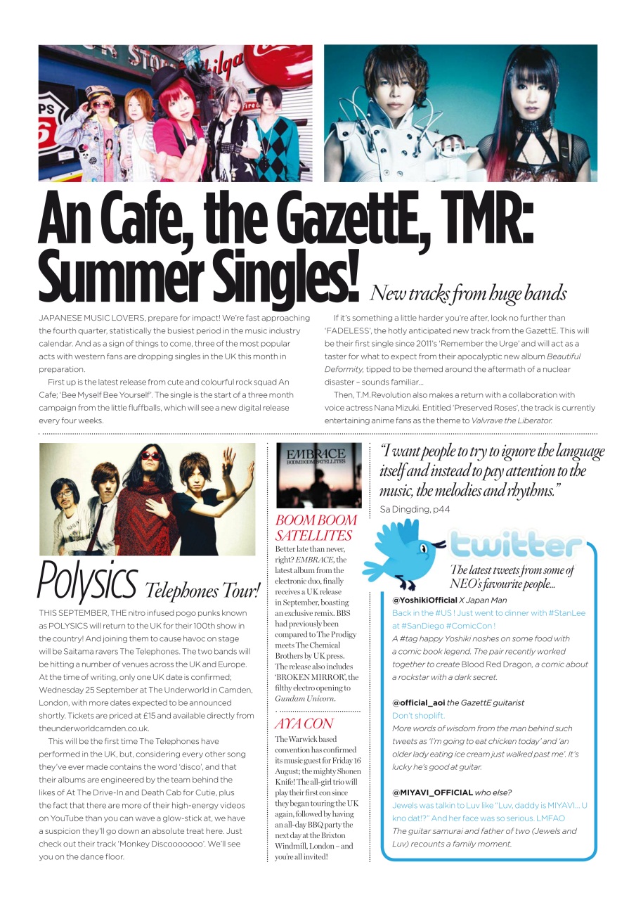 NEO Magazine Preview Pages