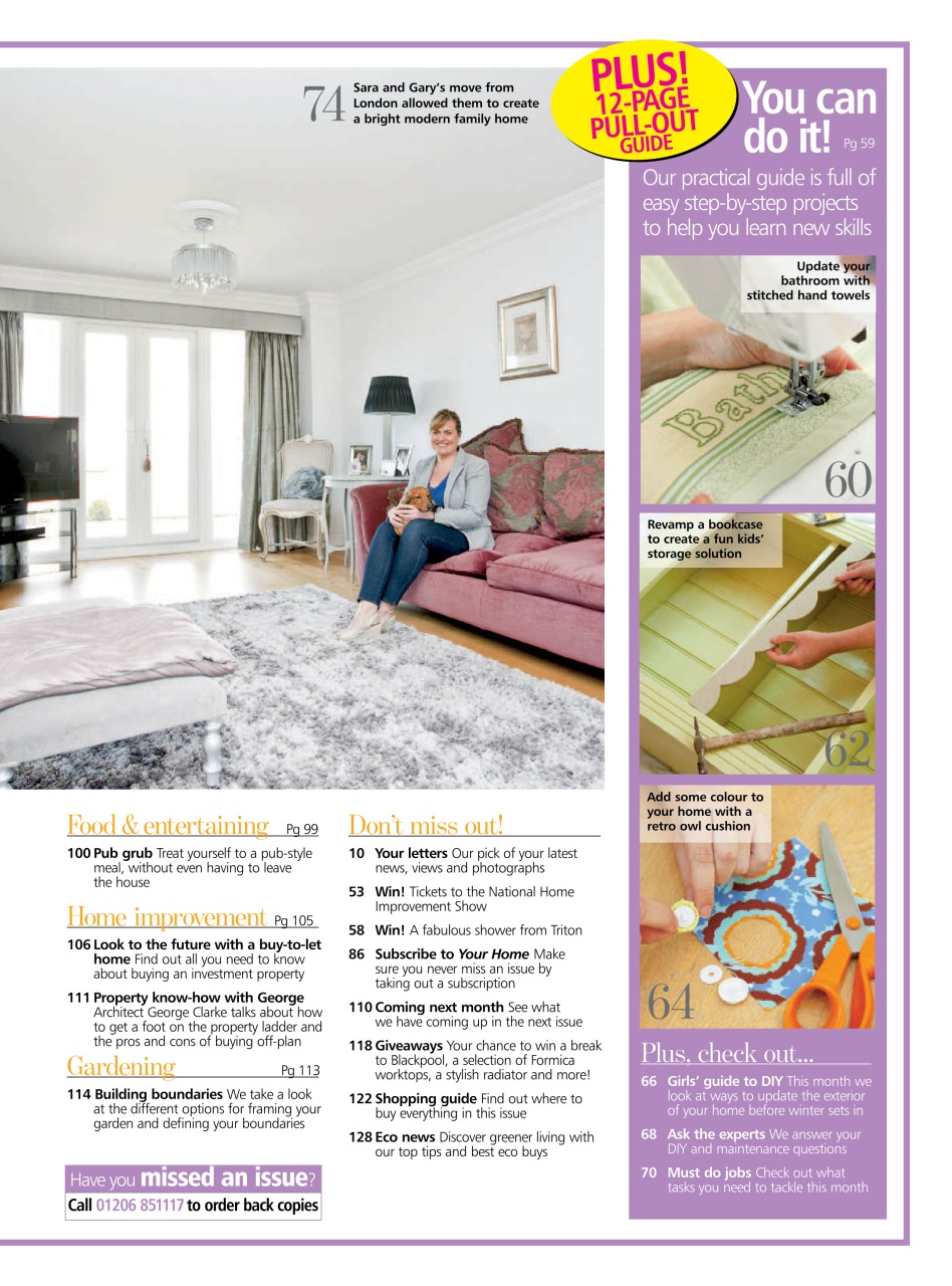 Your Home Magazine Preview Pages