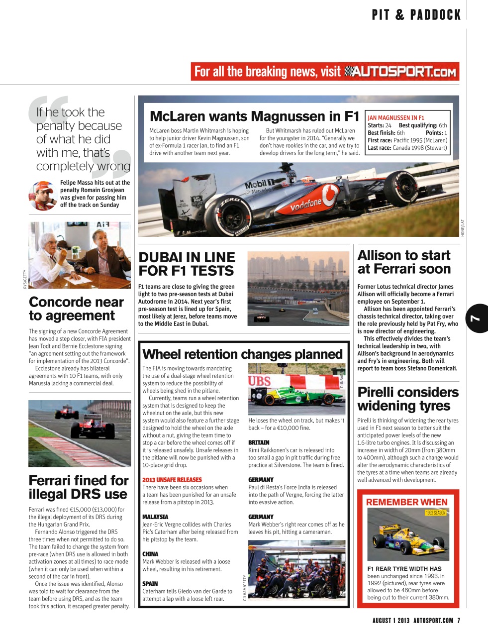 Autosport Preview Pages