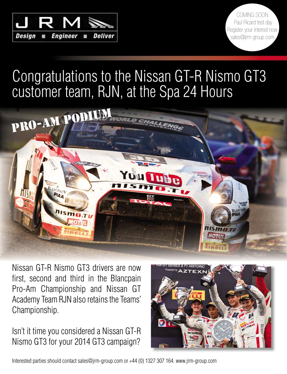 Autosport Preview Pages