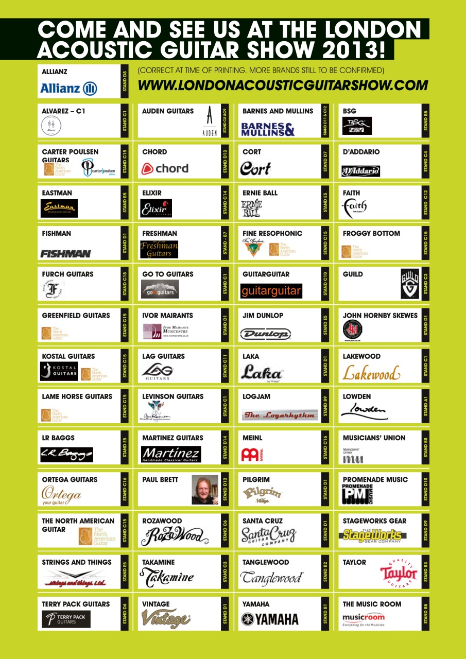 Acoustic Preview Pages