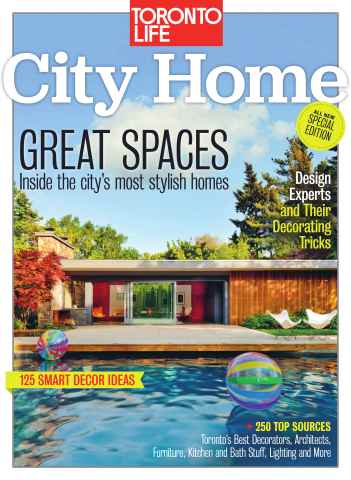 Toronto Life issue CITY HOME 2013