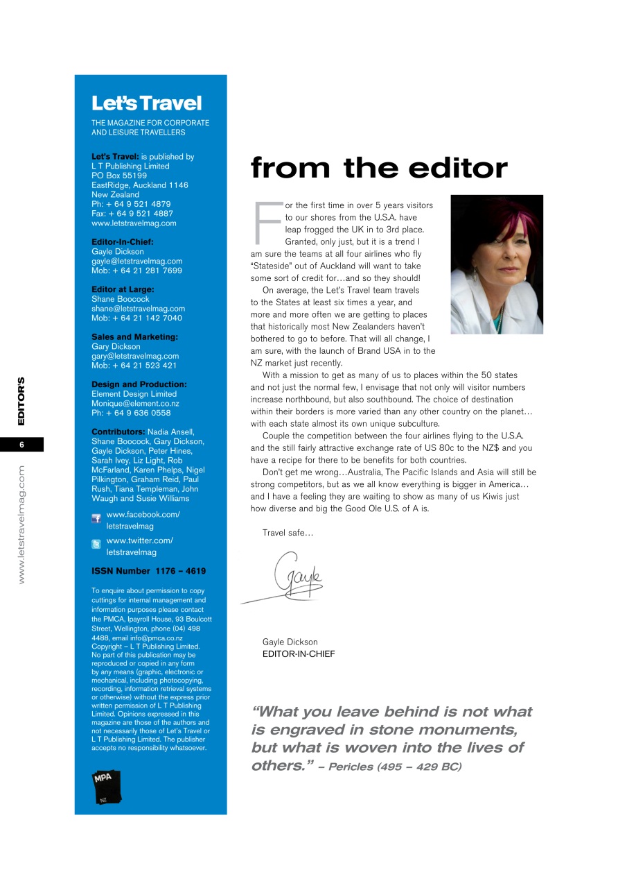 Let’s Travel Preview Pages