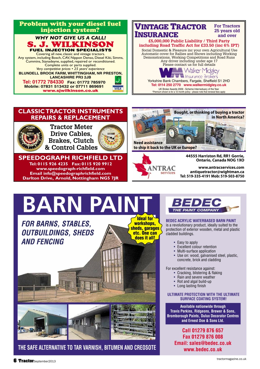 Tractor & Farming Heritage Magazine Preview Pages