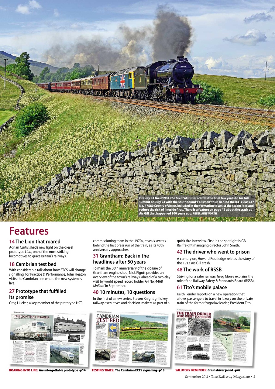 Railway Magazine Preview Pages