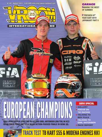 Vroom International issue n. 147 - August 2013