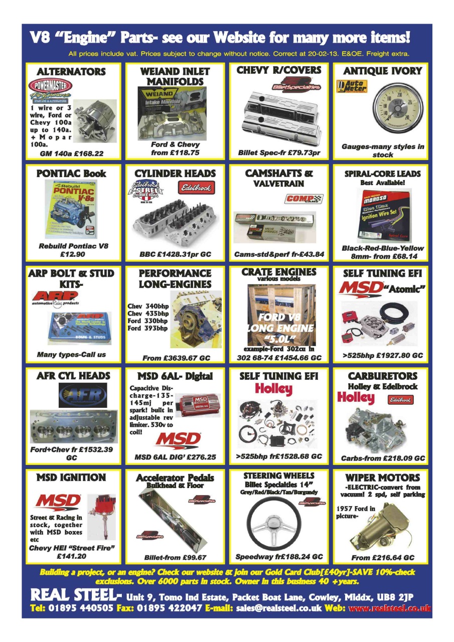 Custom Car Preview Pages