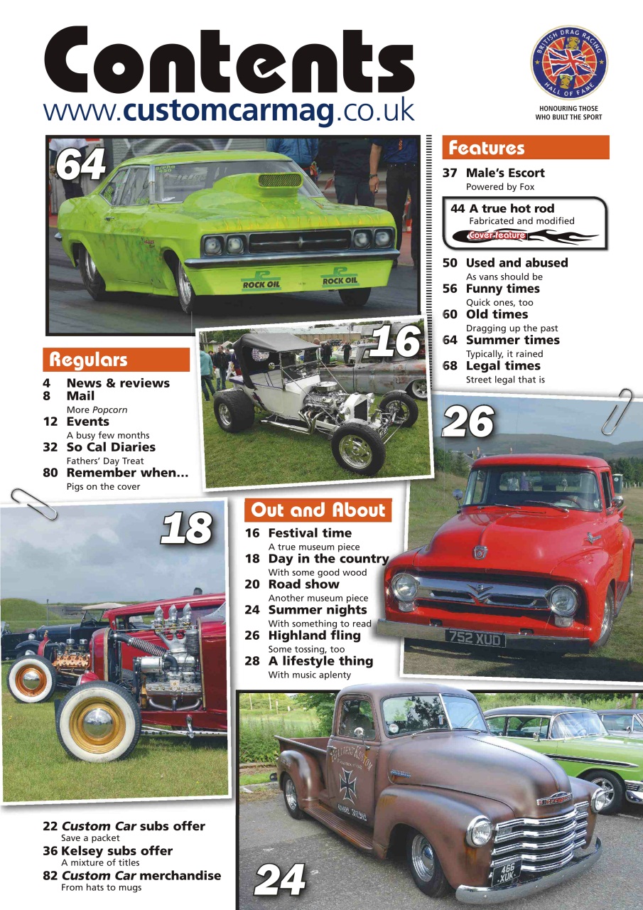 Custom Car Preview Pages