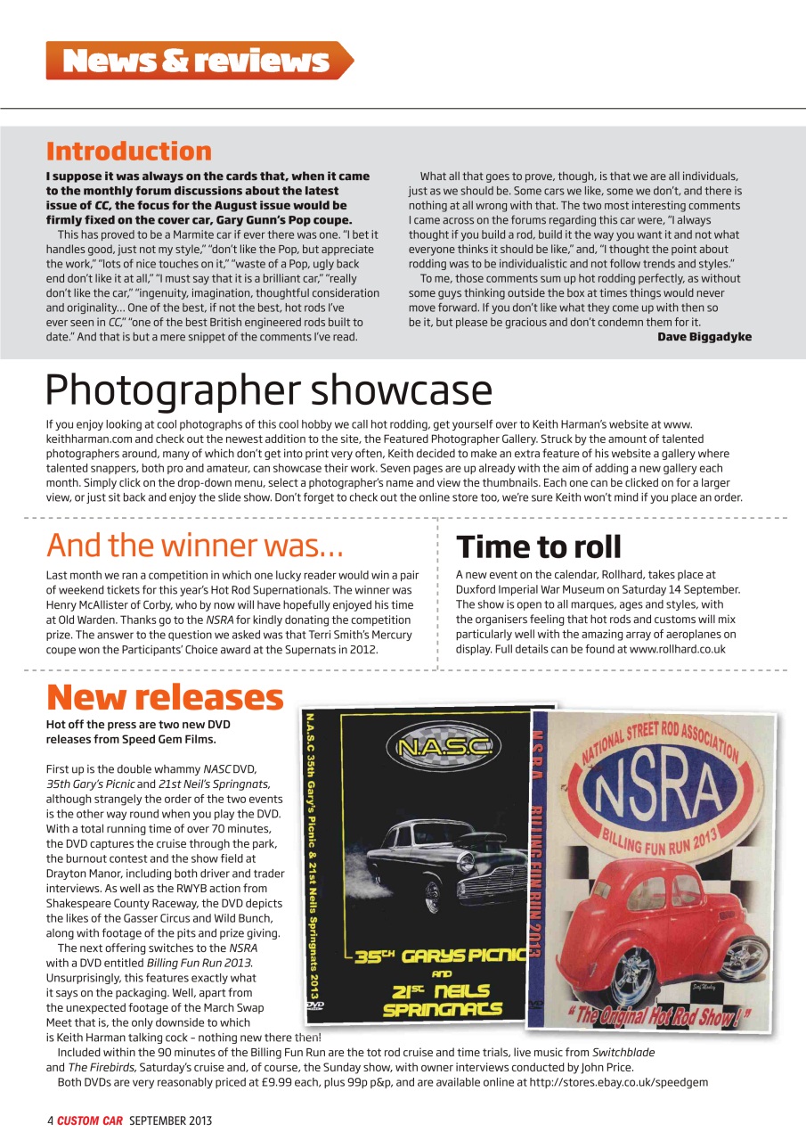 Custom Car Preview Pages