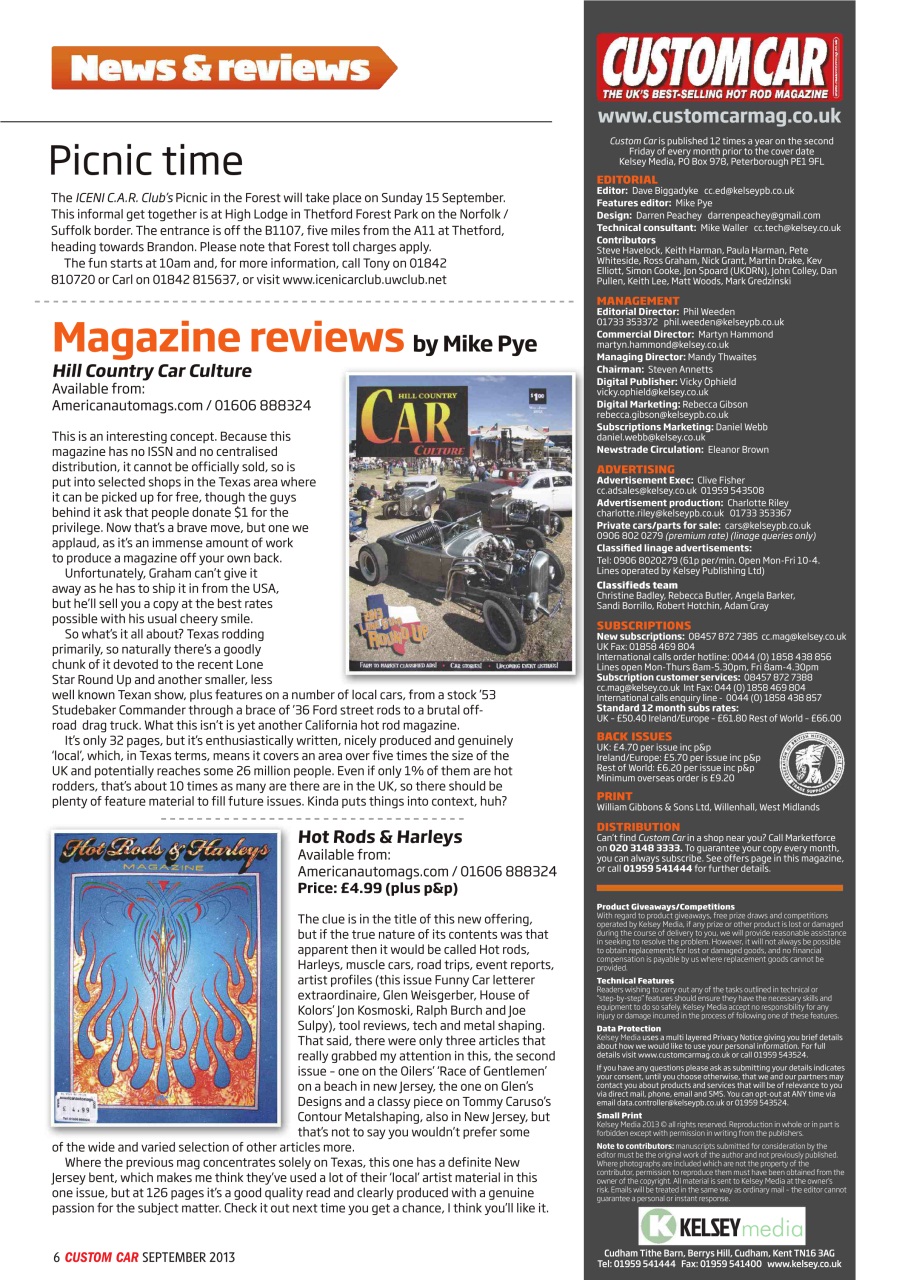 Custom Car Preview Pages