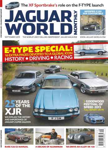 Jaguar World issue Jaguar World September 2013