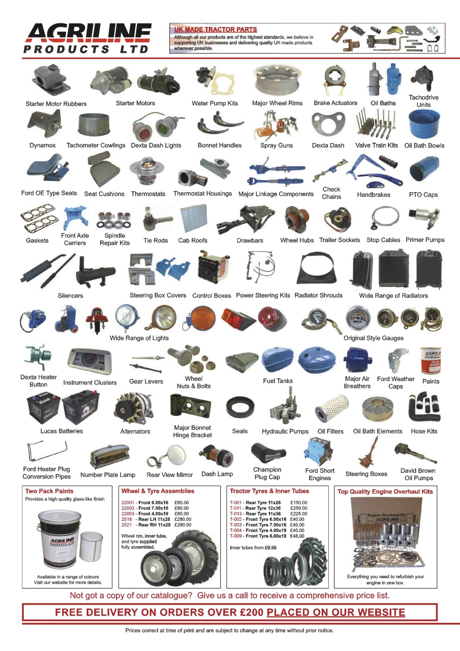 Tractor & Machinery Preview Pages