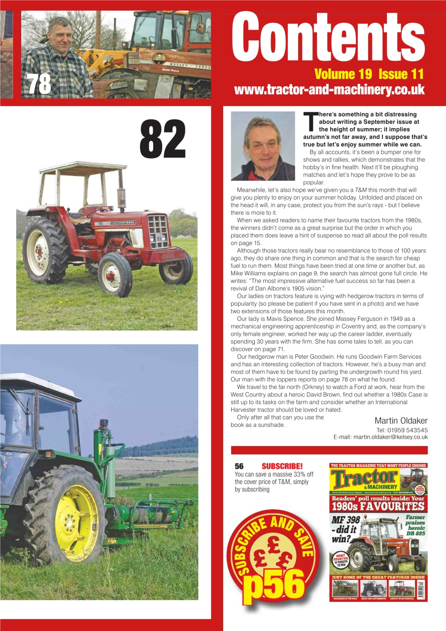 Tractor & Machinery Preview Pages