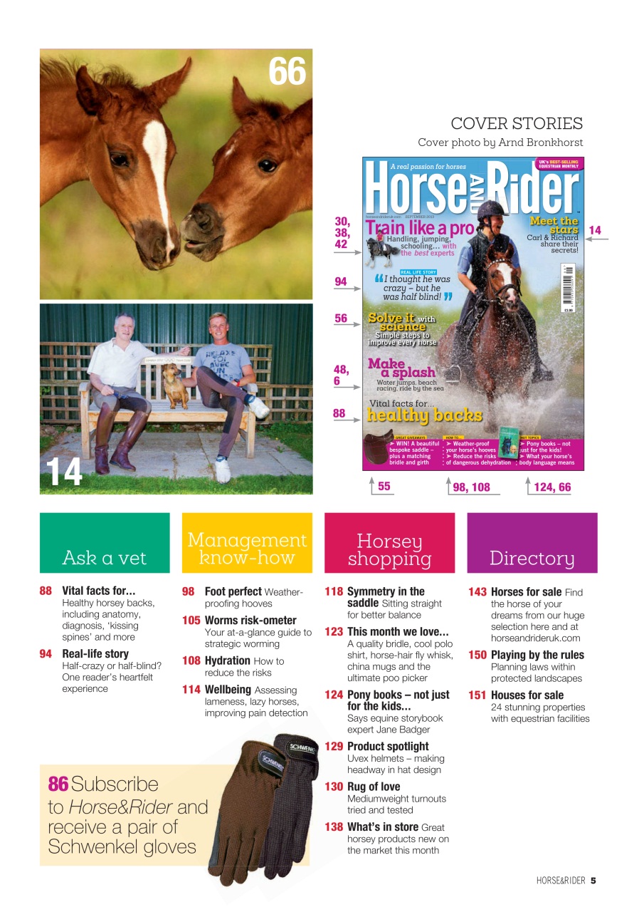 Horse&Rider Magazine - UK equestrian magazine for Horse and Rider Preview Pages