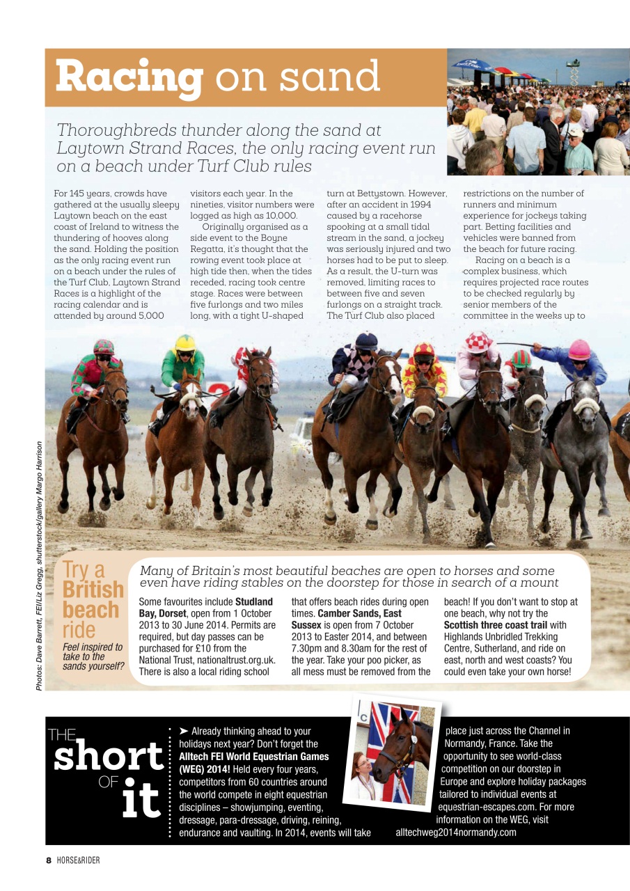 Horse&Rider Magazine - UK equestrian magazine for Horse and Rider Preview Pages