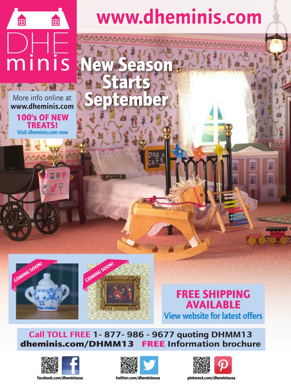 Dollhouse Miniatures Preview Pages